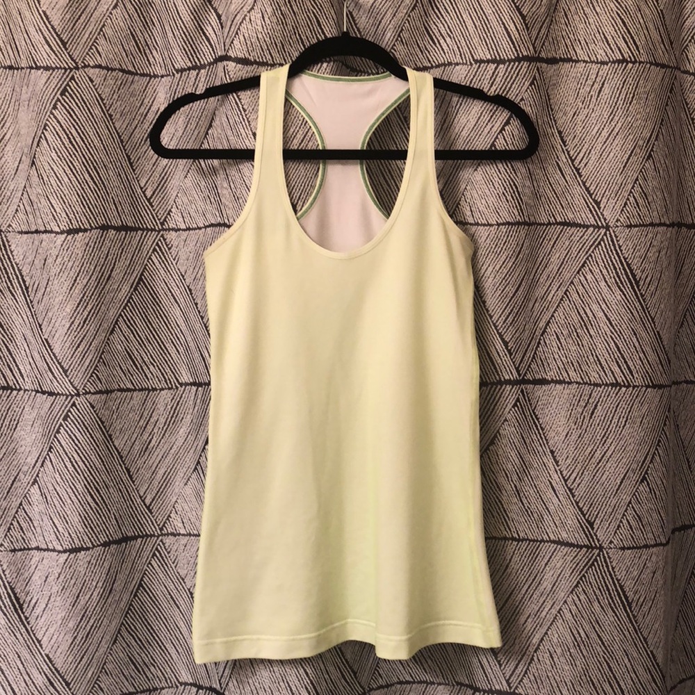 Size 6 Lululemon Be Cool racerback top